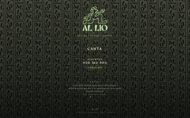 Web de Al Lío